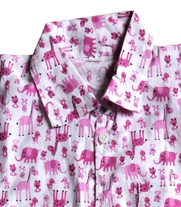 Night Suits for Girls (Animals Cartoon Print Pink) Classic Boys NIGHTSUITS