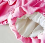 Baby Girls Pink Bow-Detailed Sleeveless Top and Bloomer Set, Summer Casual Outfit