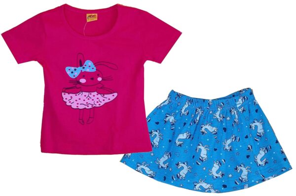 Girls TOP and Skirts Set