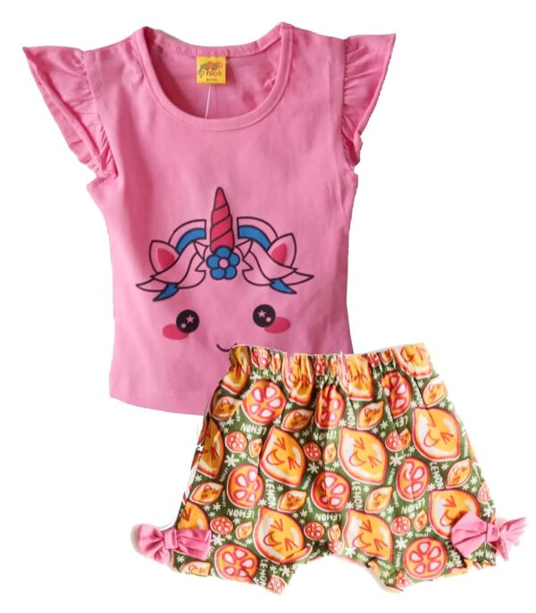Girls TOP and Skirts Set