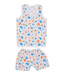 Baby Boy & Girl Cartoon Print Sleeveless Soft Cotton Casual Vest T-Shirt with Shorts Dress for Summer Wear Kids Infant Toddler New Born Baby Clothes (Set of 6)...