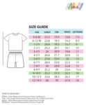 Sleepwear Shorts Set for Girls| Material: 100% Pure Cotton | Fabric: Skin-Friendly, ensuring a Soft Touch on Delicate Skin| Fit: Regular |Age Range: Suitable for Girls...