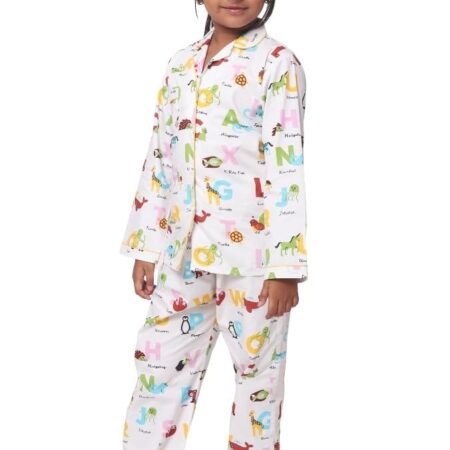 Sleepytots Nightwear - Night Dress Set for Kids | Kids Night Suit for Boys and Girls