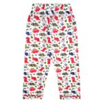 Baby Girl and Baby Boy Animal Print Cotton Full Sleeves Night Suit Shirt and Pant