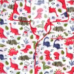 Baby Girl and Baby Boy Animal Print Cotton Full Sleeves Night Suit Shirt and Pant