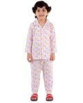 Boy's & Girl's Cotton Printed Night Suit Set Pack of 1