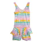 Swimming Costume for Girls, Age 2-11 Years, Swim Dress One-Piece Swimwear (Pack of 1)