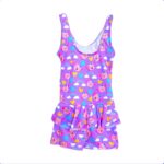 Swimming Costume for Girls, Age 2-11 Years, Swim Dress One-Piece Swimwear (Pack of 1)