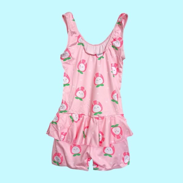 Swimming Costume for Girls, Age 2-11 Years, Swim Dress One-Piece Swimwear (Pack of 1)