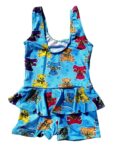 Swimwear Girls Swimming Costume for Girls, Age 2-10 Years (Pack of 1)