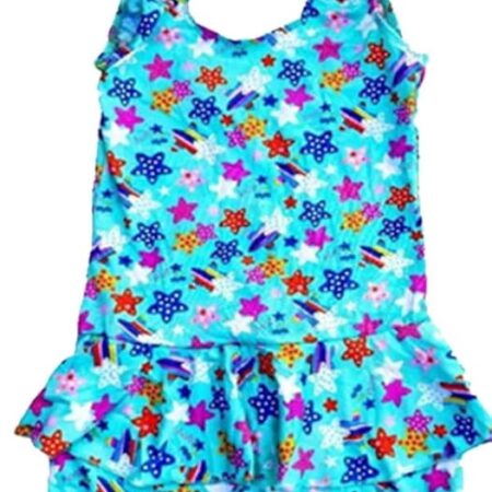 Girls Swimming Costume | Swim Suit | Swimwear | Swimming Dress Multicolour