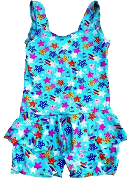 Girls Swimming Costume | Swim Suit | Swimwear | Swimming Dress Multicolour