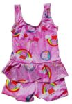 Girls Swimming Costume | Swim Suit | Swimwear | Swimming Dress Multicolour