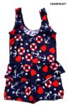 Girls Swimming Costume | Swim Suit | Swimwear | Swimming Dress Multicolour