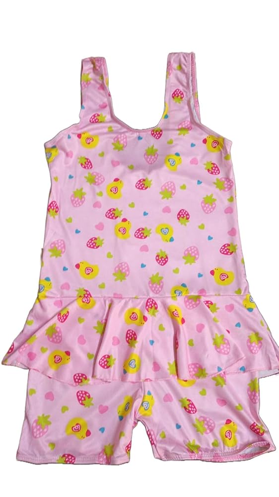 Girls Swimming Costume | Swim Suit | Swimwear | Swimming Dress Multicolour