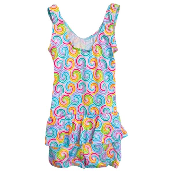 Swimming Costume for Girls, Age 2-11 Years, Swim Dress One-Piece Swimwear (Pack of 1)
