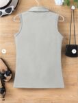 Three Piece Dress for Girls Jacket Top and Shorts Cotton Open Front Suits Set