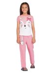 Baby Girl's Cotton Printed Pyjama Set Pack of 1