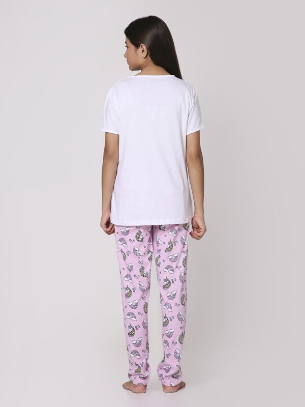Baby Girl's Cotton Printed Pyjama Set Pack of 1