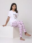 Baby Girl's Cotton Printed Pyjama Set Pack of 1