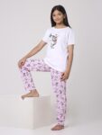 Baby Girl's Cotton Printed Pyjama Set Pack of 1