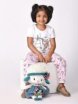 Baby Girl's Cotton Printed Pyjama Set Pack of 1