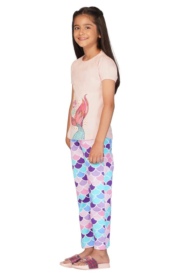 Baby Girl's Cotton Printed Pyjama Set Pack of 1