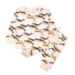 Unisex child fleece Track Suit-Whale