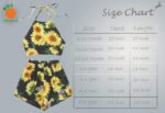 BabyGirl's Unique Yellow Floral Design Crop Top Sleeveless and Shorts for Kids.. (6 Month to 6 Year)