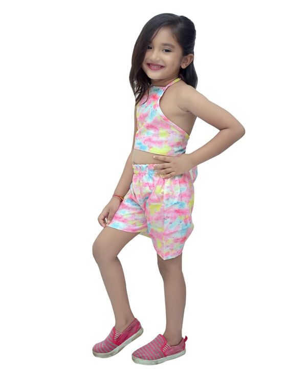 Off-white and red (Combo Pack of 2) Cotton Awesome Design Frock Kids