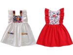 (Combo Pack of 2) Cotton Awesome Design Frock Kids