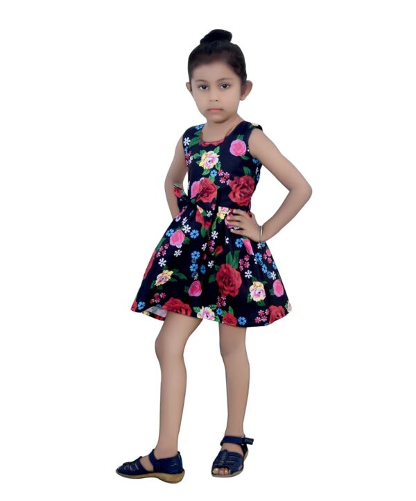 Yellow and colorful (Combo Pack of 2) Cotton Awesome Design Frock Kids