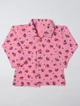 Cartoon Printed Cotton Night Suit | Sleep Wear | Boys Girls Full Sleeves T-Shirt with Trouser | Night Dress | Sleepsuit for Baby | Bottom Pyjama Set for Kids