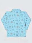 Cotton Nightsuit Cute Cartoon Printed Sleepwear | Full Sleeves T-Shirt with Trouser for Boys Girls | Bottom Pyjama Set for Kids | Night Dress Sleepsuit